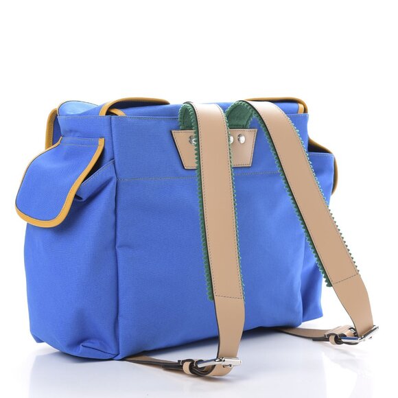 NIB Authentic Gucci Canvas Childrens Sciroppo Patch Backpack - Picture 8 of 8